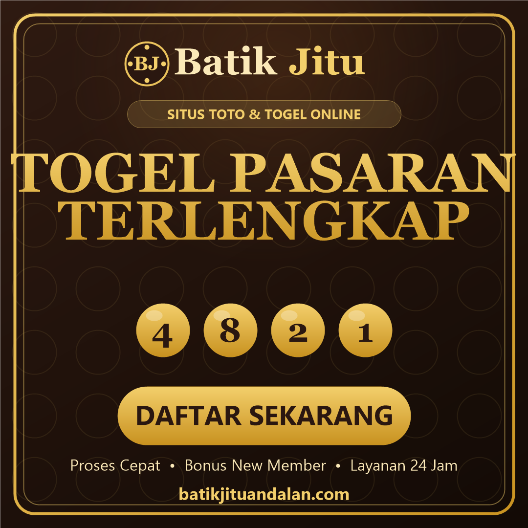 Promo BatikJitu - Daftar Sekarang situs toto togel